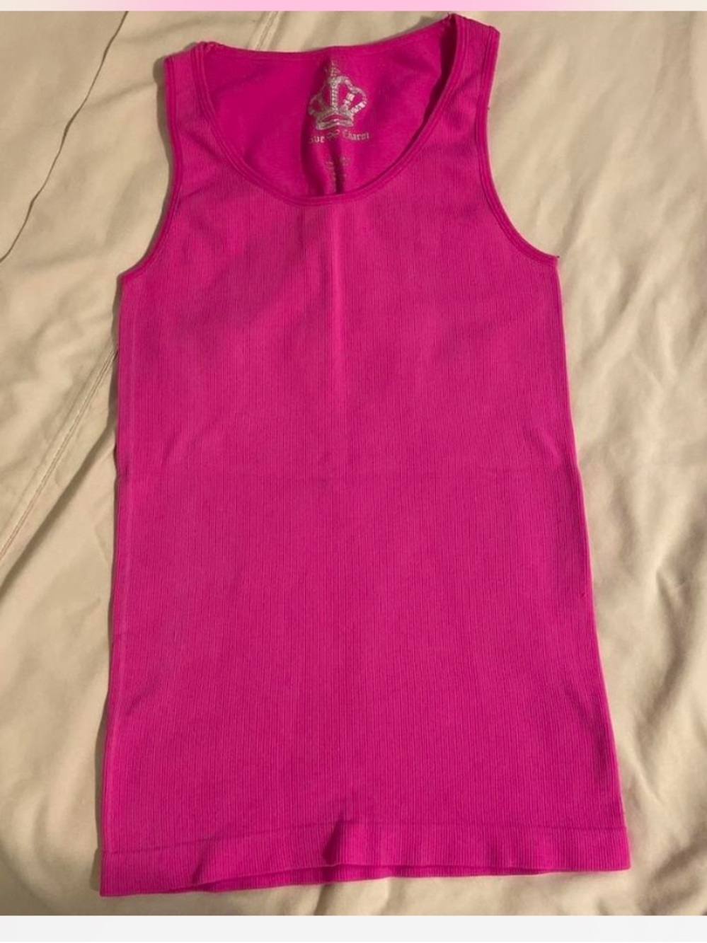 Girls' Hot Pink Tank Top - Unbranded